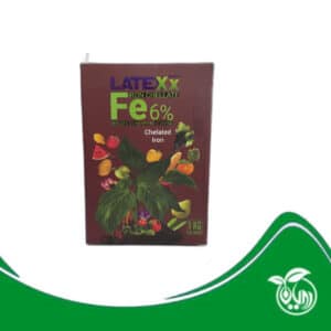 کود آهن 6% LATEXx برند دان نهال سبز یک کیلویی