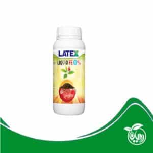 کود مایه آهن 6درصد (لاتکس)دان نهال سبز(بطری 1 لیتری)