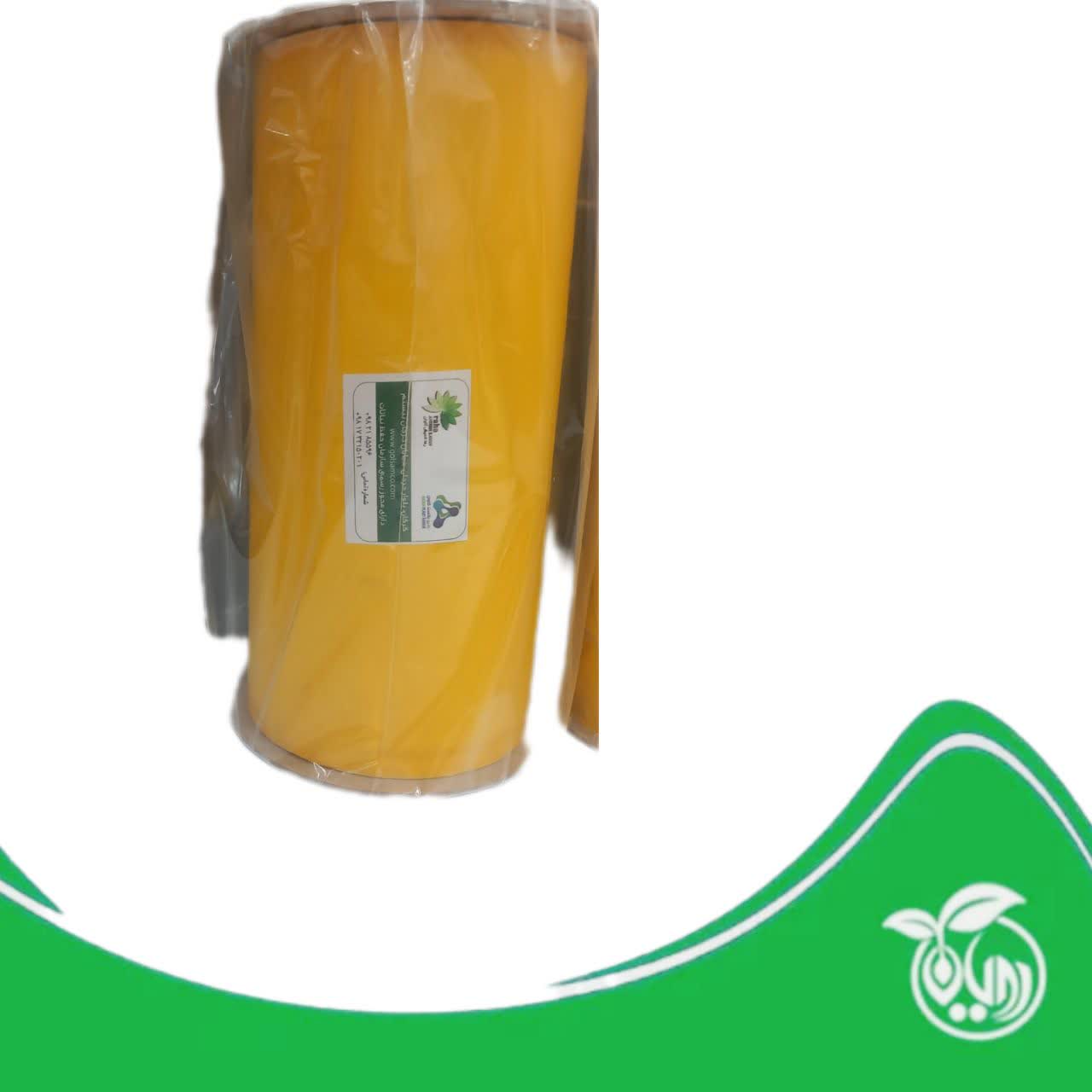 نوار رول زرد ارتفاع 100 و عرض 15 (۱۰۰*15 سانتی متر) جذب کننده حشرات